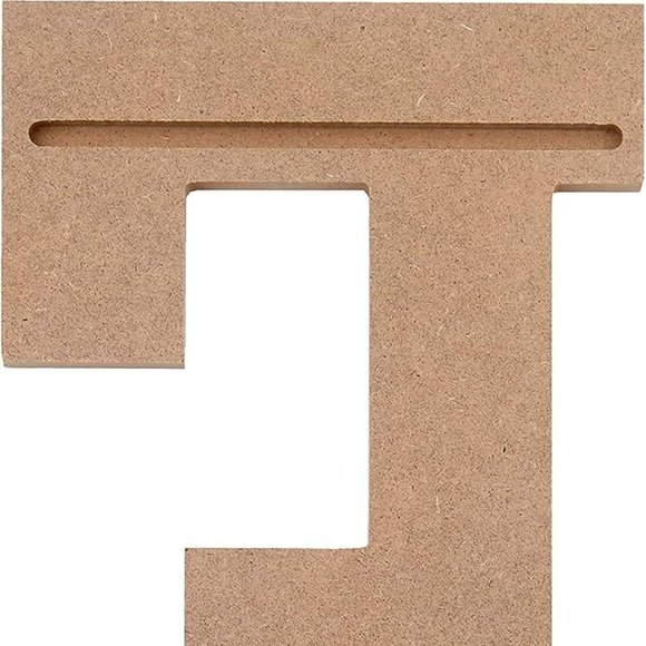 JoePaul's Crafts - 12" Pixelated Video Game Wooden Letter F - Picture 3 of 3